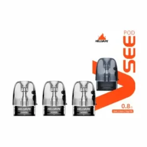 正版 Hellvape Vsee Pod 空煙彈 Cartridge 2ml 3pcs