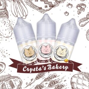 Crysta bakery 30ML 烤吐司系列 【無涼】小煙油 菸油 電子煙油 E-JULCE E-LIQUID