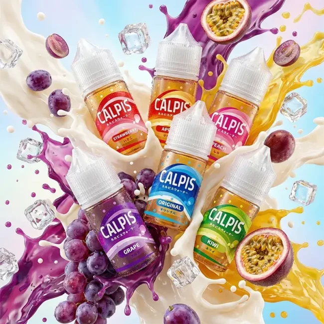 calpis show vape juice nic salt 30ml 30mg buy 5 get 1 650x650 1